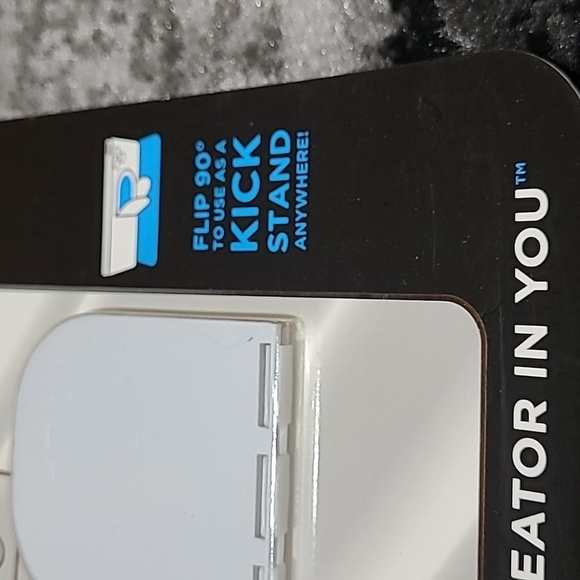 FLIPSTIK DEFY GRAVITY CELL PHONE WHITE STICK & KICK STAND PRICE FIRM - Picture 4 of 10